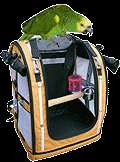 NEW Parrot Bird Pet Carrier Nylon Backpack  