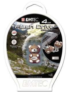  EMTEC M311 Animal Series 4 GB USB 2.0 Flash Drive (Teddy 