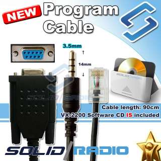 Up for sale is serial port program cable for Yaesu / Vertex radios 