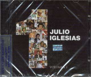 JULIO IGLESIAS 1 VOLUMEN 1 SEALED CD NEW 2011 NUMBER ONE GREATEST HITS 