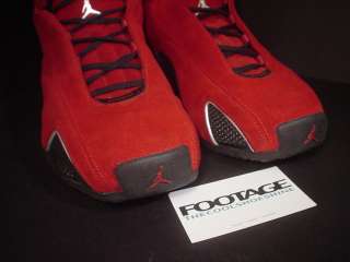 05 ORIGINAL OG Nike Air Jordan XXI XX1 21 SUEDE VARSITY RED SILVER 