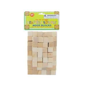  80Pc Wood Blocks Case Pack 50