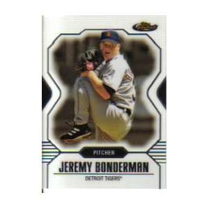  Jeremy Bonderman 2007 Finest Card #32