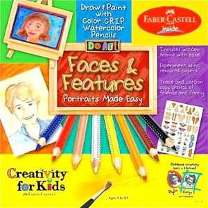    Do Art Faces and Features by Creativity for Kids, Faber Castell