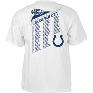  Indianapolis Colts Super Bowl XLIV Champions Shiny Oval Roster 