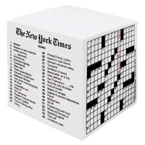  The New York Times Crossword Note Cube