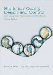 Statistical Quality Design and Control, (0130413445), Richard E. DeVor 
