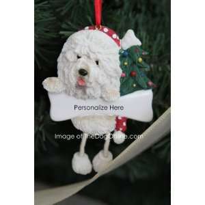  Old English Sheepdog Dog Dangling/Wobbly Leg Christmas 