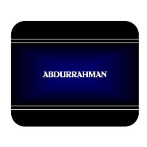  Personalized Name Gift   ABDURRAHMAN Mouse Pad 