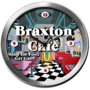  BRAXTON 14 Inch Cafe Metal Clock Quartz Movement Kitchen 