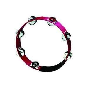  GP Percussion Professional 10 Double Row Red Tambourine 