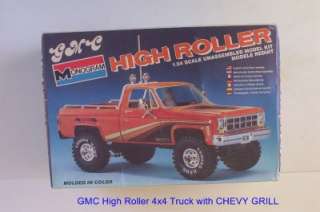   GRILL NOW Pickup HIGH ROLLER #2273 Monogram 124 Model Kit  