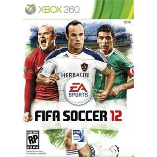 BRAND NEW FIFA SOCCER 12 XBOX 360  014633196368  