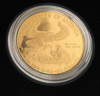 22K GOLD COIN PROOF SET 1988 EAGLE 4 COINS  