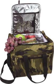 woodland camouflage large military insulated cooler bag item 2308 