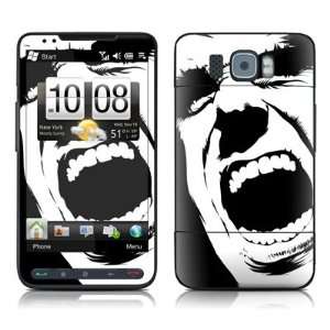  Scream Design Protector Skin Decal Sticker for HTC HD2 