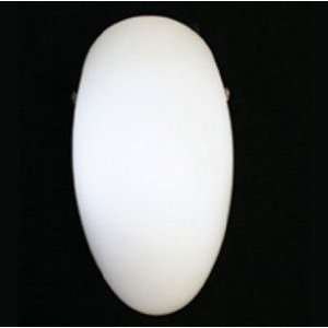  Oval Frosted Wireless Sconce