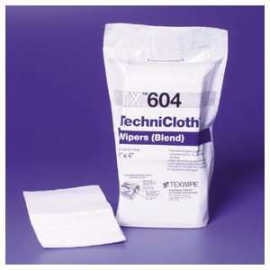 ITW Texwipe TechniCloth Nonwoven Wipers, Size 4 x 4 in.; Dry  