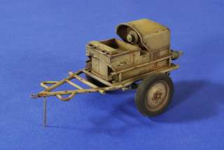 Verlinden 132 Luftwaffe Power Supply cart, #2668  