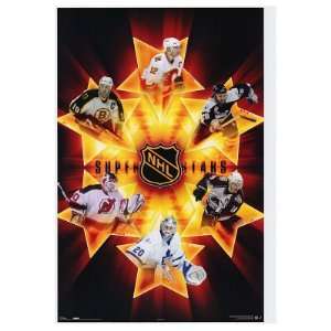    NHL Superstars (feat. Brodeur) Sports Poster