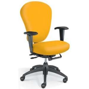   Back Office Task Chair, Adjustable Arms, Seat Slider