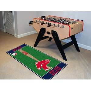  Boston Red Sox Runner Rug   MLB Baseball Accent Floor Mat 