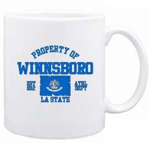 New  Property Of Winnsboro / Athl Dept  Louisiana Mug Usa City 