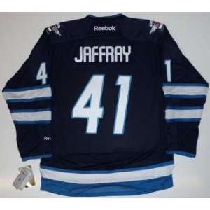 Jason Jaffray Winnipeg Jets Reebok Premier Jersey   Large  