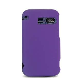 For Sanyo SCP 2700 Juno Rubberized Hard Case Purple  