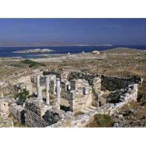  Archaeological Site, Delos, Cyclades Islands, Greek Islands, Greece 