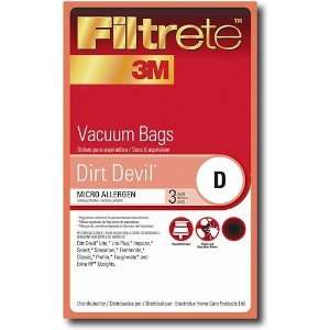  Type D Dirt Devil Vacuum Cleaner Replacement Bag (3 Pack 