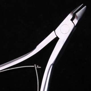 Pro Cuticle Nail Art Stainless Steel Nipper Clipper Manicure Plier 