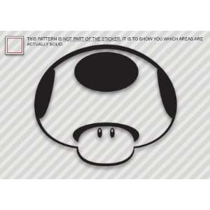  (2x) Mega Mushroom   Mario Bros   Sticker   Decal   Die 