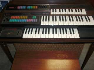 Wurlitzer Funmaker Electronic Organ 3 Row Touch Tone  