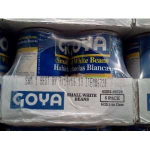  Goya Small White Beans Pack of 6 6/15.5 Oz Everything 