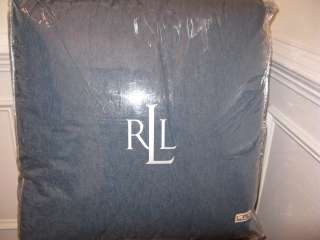 Ralph Lauren UNIVERSITY Denim Full Queen Comforter  