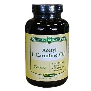  Acetyl L Carnitine HCl 500mg, 240 kcaps Health & Personal 