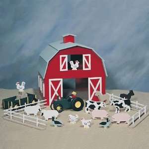 com Farm Playset, Plan No. 898 (Woodworking Project Paper Plan)