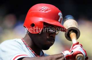 Additional Information*PHILADELPHIA PHILLIES JIMMY ROLLINS CRACKED 