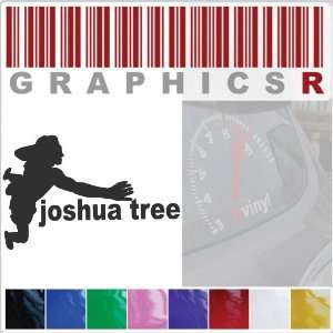   Graphic   Rock Climber Joshua Tree Guide Crag A804   Blue Automotive