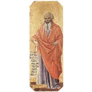   , painting name Jeremiah, By Duccio di Buoninsegna 