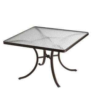   Bronze Mica Acrylic 42 Acrylic Square Dining Table