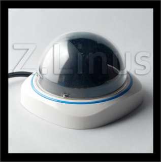 White Indoor Cmos 420 TV Lines Color CCTV Spy Camera Cn  