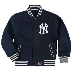  New York Yankees Youth Wool Reversible Jacket by JH Design 