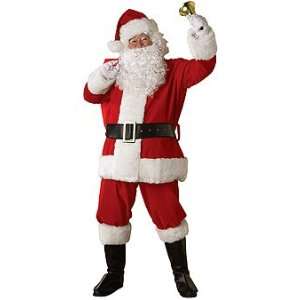  Plush Santa Suit XXL Size + Bonus 