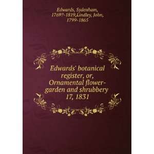  Edwards botanical register, or, Ornamental flower garden 