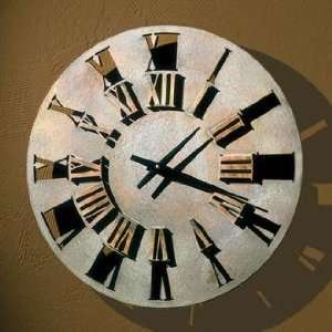 Roman Numerals 22 Wide Battery Powered Wall Clock