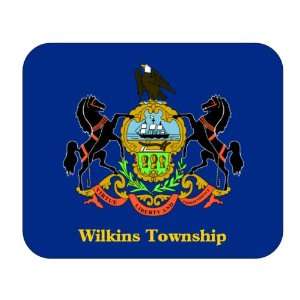  US State Flag   Wilkins Township, Pennsylvania (PA) Mouse 