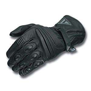  Racer Feeling Leather Gloves   Large/Black Automotive