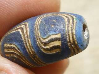 Old Islamic Blue Phoenician Trade Bead  XVth (Egypt)  